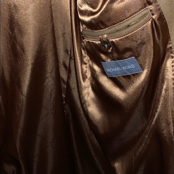 Michael Kors Men's Modern-Fit Overcoat - Picture 4 of 5